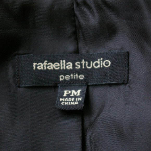 Rafaella Studio Jacket Petite PM Animal Print 3/4 - Picture 6 of 8